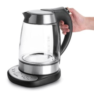Lacor czajnik 1,7 L elektryczny szklany LED z regulacją temperatury 69292