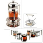 Zestaw do herbaty Imbryk 1,5L Cukiernica Szklanki Regent Perle 