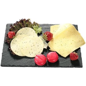 Taca do serwowania przystawek z kamienia łupkowego 40 x 30 cm 23464654