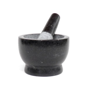 Moździerz z tłuczkiem marmurowy STAHLBERG 13X9cm  5730-S 