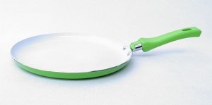 Patelnia do naleśników ceramiczna 24 cm Steinhoff zielona 5908303101538