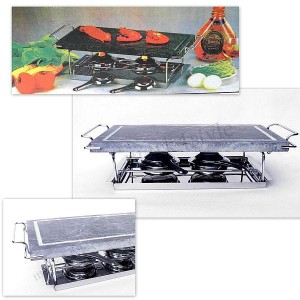 Podgrzewacz do potraw z blatem kamiennym Royal 