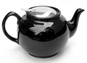 Zaparzacz Imbryk do herbaty z filtrem 1,5 L czarny 2334006