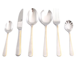 Sztućce GIPFEL Vega Gold 72 el. 6154