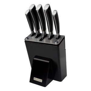 Zestaw 5 noży w bloku Equilibrium Grunwerg GWRF6255B