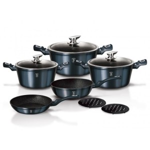 Zestaw garnków 10 el. BerlingerHaus Aquamarine BH1884