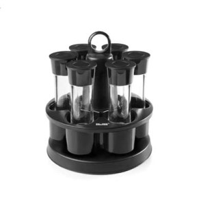 Przyprawniki na stojaku obrotowym Ibili  797710