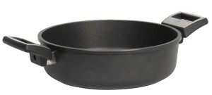 Patelnio- rondel tytanowy indukcja 24/8 cm SKK SKINL1241