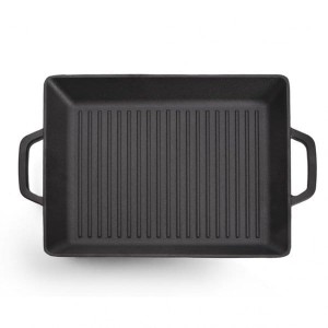 Patelnia żeliwna grillowa 32,5x26cm Fissman 4136