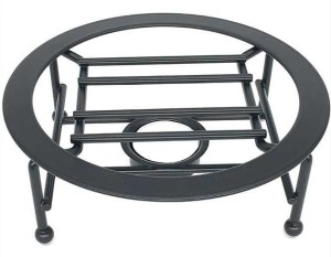 Podgrzewacz Sagrado stalowy czarny okrągły 2317001