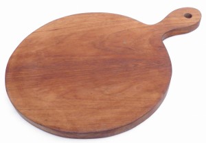 Deska ozdobna do serwowania z teaku 29,5 cm 5908228983042