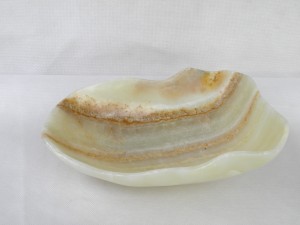 Patera Misa kamienna z onyxu 25 x 19 cm 5908228991719   