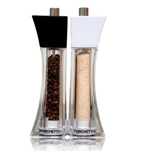 Zestaw młynków do soli i pieprzu Forchetto Torre 65130