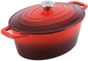 Brytfanna żeliwna Xanten Red 4,0 l CS KOCHSYSTEME CSK090975