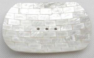 Mydelniczka pokryta masą perłową 11,5x8cm 5908228980638  