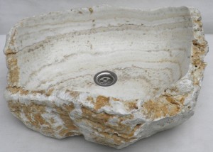 Umywalka kamienna nablatowa z onyxu ONYX10