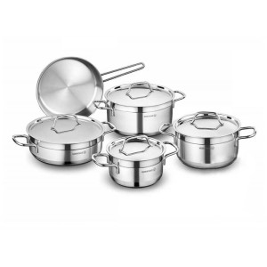 ZESTAW GARNKÓW GARNKI ALFA KORKMAZ 9el. A1660