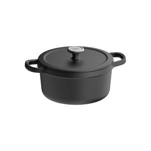 Garnek żeliwny z pokrywą 26cm 5,7L BergHOFF NEO Graphite 3950466