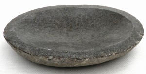 Mydelniczka kamienna kamień rzeczny 16x13cm MKR9