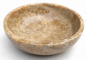 Misa kamienna z onyxu 20 x 20 cm 