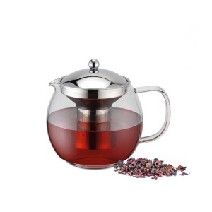 Dzbanek szklany z zaparzaczem do herbaty 1 l Weis WE-17050