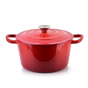 Garnek żeliwny emaliowany 24cm 4,0L  Allesken HTXD5885
