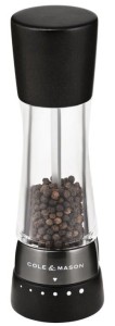 Młynek do pieprzu krokowy Derwent Black Cole&Mason H332291
