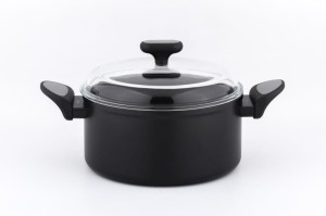 Garnek z pokrywą NOIS Silver 24cm 5,1 L Greblon C 3+ 830638