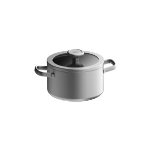 Garnek z pokrywką BergHOFF Graphite, stal nierdzewna z recykling 20 cm 3,4L 3950492