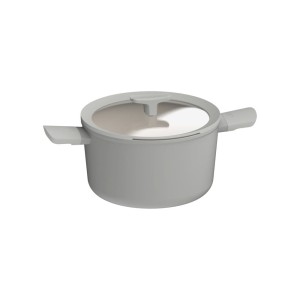 Garnek z pokrywą BergHOFF Balance Eco Grey 24 cm x 14 cm 5,5L  3950430