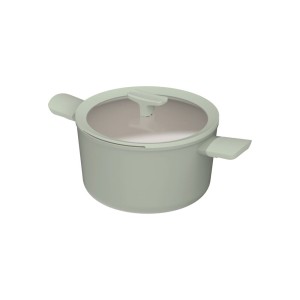 Garnek z pokrywą BergHOFF Balance Eco Green 24×14 cm 5,5L 3950453
