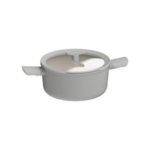 Garnek z pokrywą BergHOFF Balance Eco Grey 24 cm x 11,5 cm 4,4L 3950429