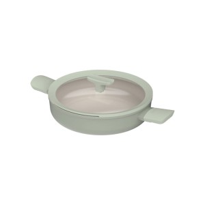 Patelnia z dwoma uchwytami i pokrywą BergHOFF Balance Eco Green 26 cm  3950450
