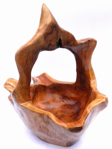 Koszyk z korzenia drzewa tekowego TEAK 5908228977355  K8