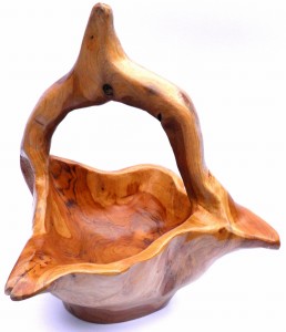 Koszyk z korzenia drzewa tekowego TEAK 5908228977355  K9