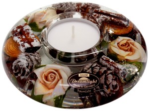 Świecznik szklany tealight Dreamlight 11cm 160-1100