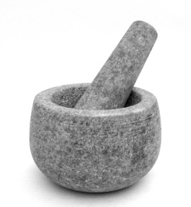 Moździerz kamienny granitowy z tłuczkiem LACOR 60517