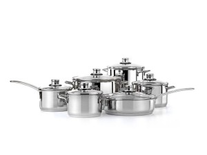 Zestaw Garnków Garnki 12cz. CARSO Ze Stali Nierdzewnej NOIS 830119