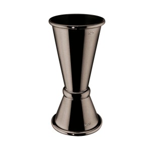 Miarka stalowa do alkoholu Mixage-Black 20/40 Ilsa IL-4534NE