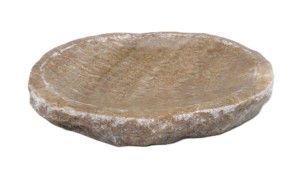 Mydelniczka kamienna z onyxu 15,5x13cm MO18