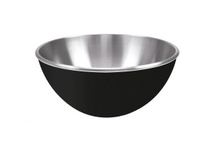 ZAK! Stalowa miska 16 cm czarna 0015-9971