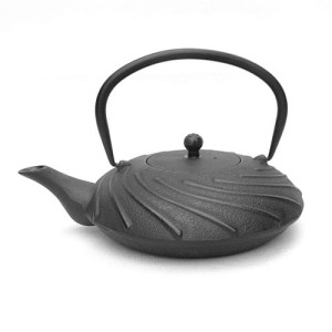 Zaparzacz czajnik żeliwny do herbaty 1,0 L czarny 2313093