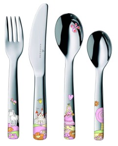 Auerhahn - Zestaw sztućców 4 pcs. KSIĘŻNICZKA 06050106 