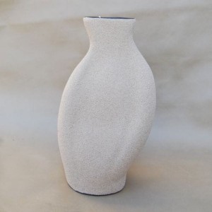 Stylowy wazon z terakoty zdobiony piaskiem model TRV295PS flakon