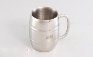 Kubek termiczny stalowy do piwa 370ml Gipfel 6262