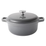 BergHOFF Garnek żeliwny emaliowany GEM z pokrywą 28 cm 6,8 L 2307352