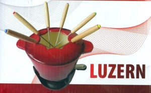 Zestaw żeliwny do Fondue Zest for Life LUZERN + paliwko gratis HI-LQ8607GRD