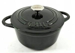 Garnek żeliwny 23 cm 3,6 L Gipfel Majolica 2280