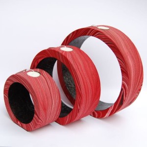 Świeczniki komplet 3 sztuki CND180A orient czerwone CND180A