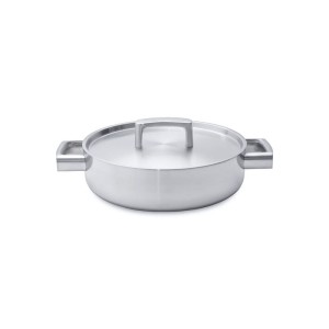 PATELNIA GŁĘBOKA Z POKRYWĄ BergHOFF 5-ply 24 CM RON 3900033